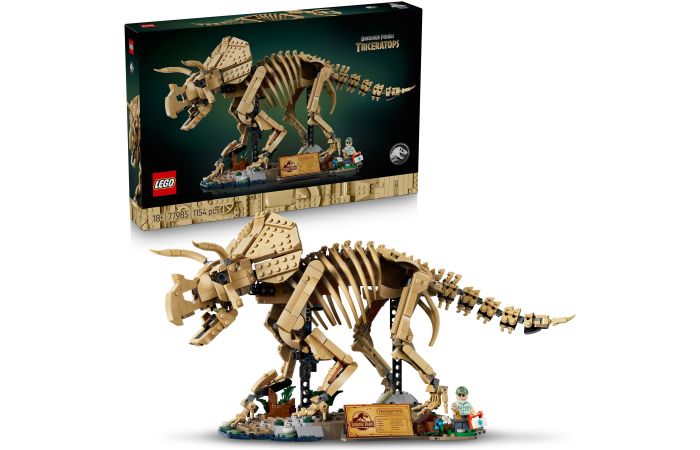 Zestaw LEGO 77985 Jurassic World Szkielety dinozaur&oacute;w: triceratops | WEG-2086138 Produkty Marketingowe