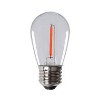 Lampa LED do girland ST45 LED 0,9W 20lm E27-RE czerwona | 26049 Kanlux