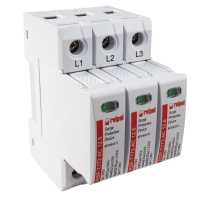 Ograniczniki do instalacji elektrycznych RSP-T1T2-AC 12.5/3P  | 2617121 Relpol