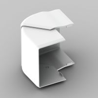 Narożnik zewnętrzny bezhalogenowy (LH 60X40HF)  8656 HF  | 8656HF_HB Kopos