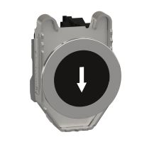 PŁASKI CZARNY CAP PRZYCISK ARROW 1NO Z.Ś | XB4FA3351 Schneider Electric