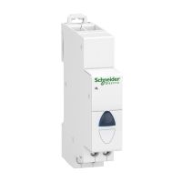 Lampka wskaźnika pojedyncza iIL 12–48VAC/DC, niebieska, Acti 9 | A9E18333 Schneider Electric