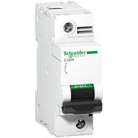 Wyłącznik nadprądowy C 120N 10kA D 125A 240/415V 1P Acti 9 | A9N18381 Schneider Electric