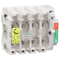 Korpus wyłącznika bezpiecznikowego GS1 4P 50A 14X51 ster.prawa | GS1FD4 Schneider Electric