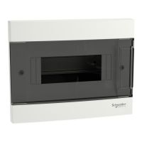Rozdzielnica modułowa podtynkowa 1x8 IP40 drzwi transparentne, Easy9 EU EZ9EU-1-8-PT-T | EZ9EUA108 Schneider Electric