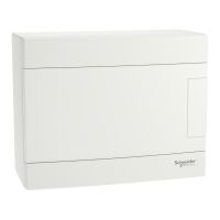 Rozdzielnica modułowa natynkowa 1x8 IP40 drzwi białe, Easy9 EU EZ9EU-1-8-NT-P | EZ9EUD108 Schneider Electric