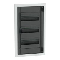 Rozdzielnica modułowa podtynkowa 3x13 IP40, IK09 drzwi przezroczyste, PrismaSeT XS PSXS-3-13-PT-P | LVSXP313 Schneider Electric