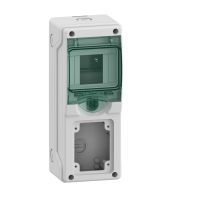 Rozdzielnica modułowa natynkowa 1x4 IP65 do gniazd 1 otwór 65x85mm, mgMRV-1-4-NT-T/1 1, Mureva | 13175 Schneider Electric