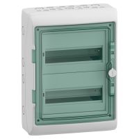 Rozdzielnica modułowa natynkowa 2x12 IP65 MRV-2-12-NT-T drzwi transparentne, Mureva (dawna Kaedra) | 13433 Schneider Electric