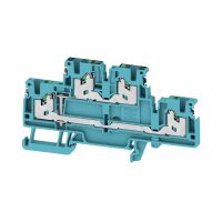 Złączka szynowa przelotowa S2T 2.5 VL DL BL | 2902510000 Weidmuller