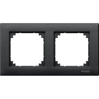 Ramka podwójna M-Plan, antracyt, Merten | MTN486214 Schneider Electric