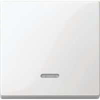 Klawisz pojedynczy z sygnalizacją biel polarna, Merten | MTN436019 Schneider Electric