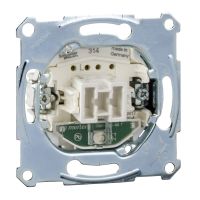 Łącznik schodowy 10AX z podświetleniem, Merten | MTN3136-0000 Schneider Electric