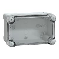 Puszka ABS przezroczysta pokrywa 192x 121x 105mm , Thalassa | NSYTBS191210HT Schneider Electric