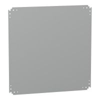 Płyta montażowa pełna ocynkowana do obudowy PLA 750x 750mm , Thalassa | NSYPMM77 Schneider Electric