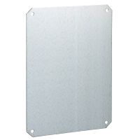Płyta montażowa pełna ocynkowana do obudowy PLA 270x 360mm Thalassa | NSYPMM2736 Schneider Electric