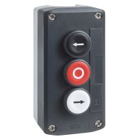 Stacja sterująca ciemnoszara z przyciskiem Fi-22mm Harmony XALD | XALD334 Schneider Electric