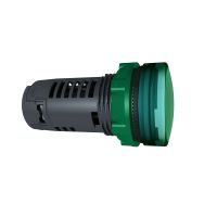 Wskaźnik monolityczny świetlny zielony LED 24V AC/DC plastikowy Harmony XB5 | XB5EVB3 Schneider Electric