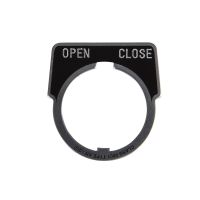 Legenda do przycisku Fi-30 mm T K, oznakowana "Open" | 9001KN246 Schneider Electric