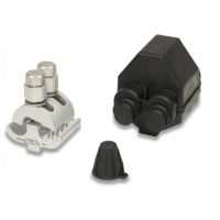 Zacisk z łbem zrywalnym + osłona izolacyjna SP16, przewody goły/izolowany CC Al 50-157  SEW20.72 | SEW20.72 Ensto