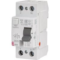 Wyłącznik różnicowoprądowy 2P 40A 30mA typ AC, EFI6-P2 | 002061252 Eti