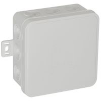 Puszka n/t CLICK IP54 12 przepustów kablowych 85x85x41mm biały (zestaw 50szt) | OR-JB-13803/W/50 Orno