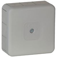 Puszka n/t PRO IP55 400V 12 przepustów gumowych 85x85x37mm szary (zestaw 60szt) | OR-JB-13807/G/60 Orno