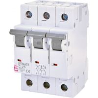 Wyłącznik nadprądowy 3P C 25A 6kA AC ETIMAT 6 | 002145518 Eti