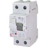 Wyłącznik różnicowoprądowy z członem nadprądowym 2P B 20A 30mA typ AC, KZS-2M | 002173105 Eti
