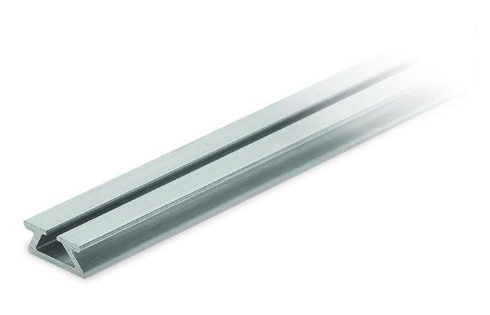 Szyna montażowa aluminiowa, dł. 1000mm, szer. 18mm, wys. 7mm, srebrna | 210-154 Wago