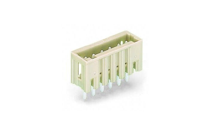 Wtyk THT 1.0x1.0mm solder pin konstrukcja prosta, jasnoszary | 734-132 Wago
