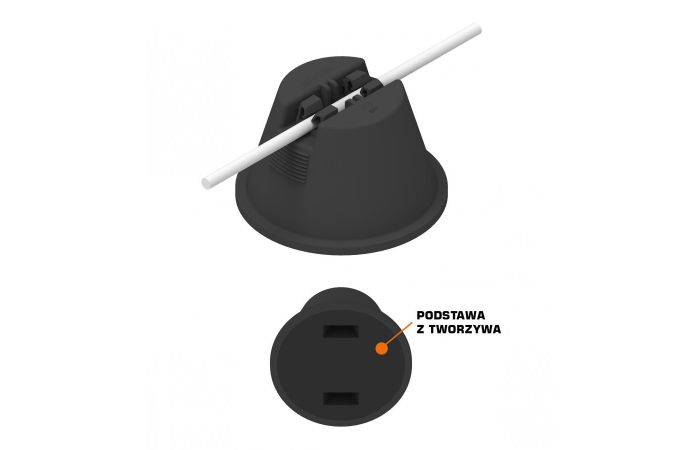 Uchwyt betonowy w tworzywie podstawa z tworzywa /TB/ | B931516 An-kom