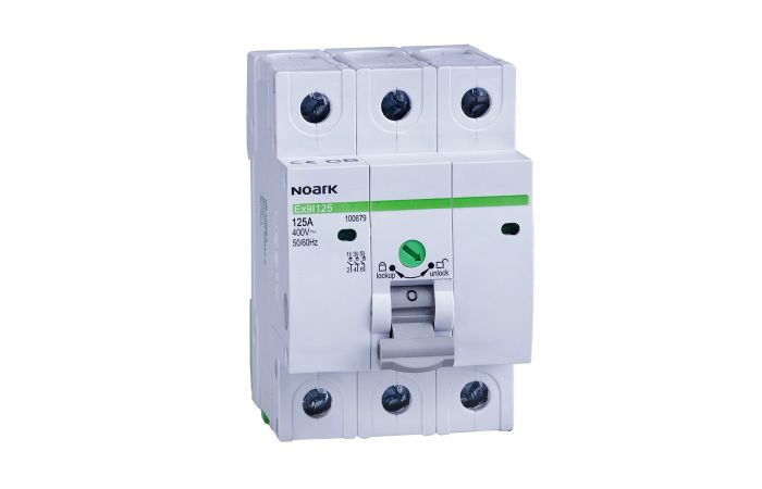 Rozłącznik izolowany 3 moduły, 3-biegunowy, 40A, Ex9I125 | 100875 Noark