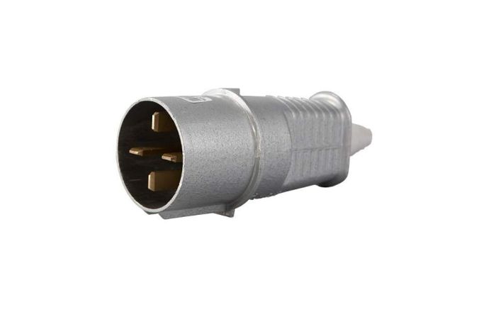 Wtyczka przenośna w obudowie metalowej 32A 3P+Z 500V IP44 | 3141-326 Polam - Nakło