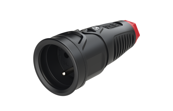 Gniazdo przenośne gumowe 16A 3P IP20, Taurus2 | 2410-SRW PCE