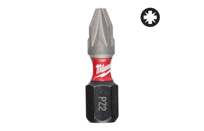 Bity Shockwave PZ2 25mm (zestaw 2szt) | 4932430863 Milwaukee
