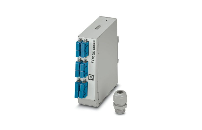 Światłowodowa skrzynka rozdzielcza - FOC-FDX20-PP-SCD6-SM | 1084827 Phoenix Contact