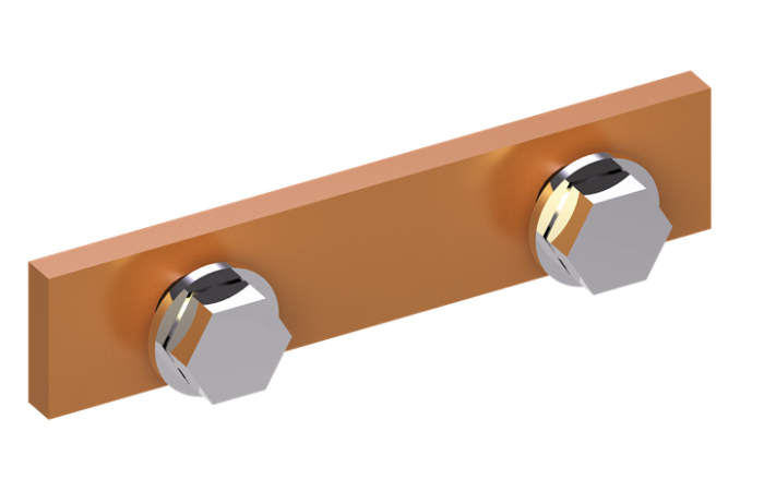 Łącznik Cu 30x5 1-polowy, CombiLine, ZX1183 | 2CPX042023R9999 ABB