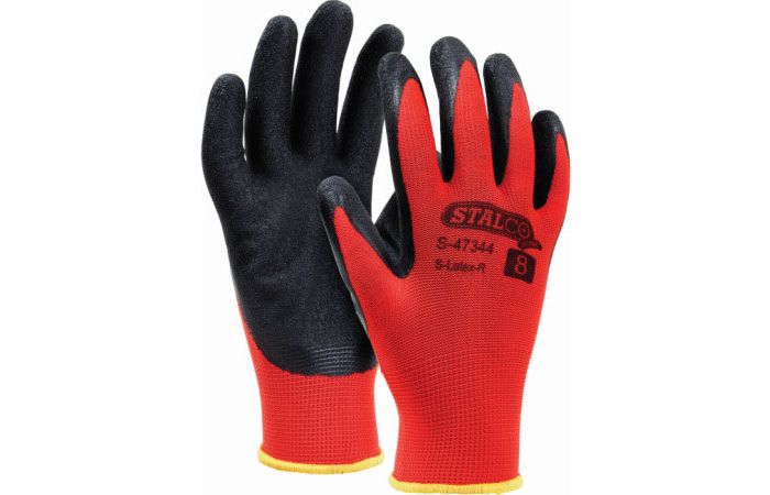 Rękawice poliestrowe S-LATEX R 9 S-47343 STALCO | S-47343 Stalco