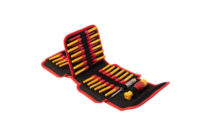 Końcówki wkrętakowe z uchwytem 1000V, 50 elementów (zestaw) | 01-309 NEO TOOLS
