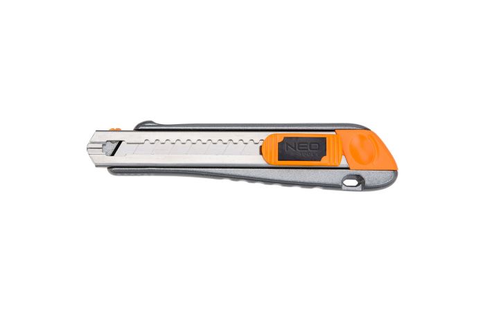 Nóż z ostrzem łamanym 18mm NEO | 63-021 NEO TOOLS