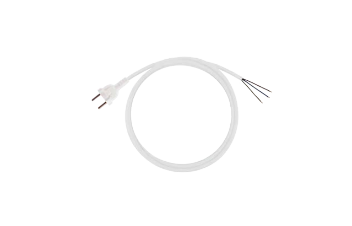 Przewód przyłączeniowy z wtyczką prostą zalewaną UNISCHUKO, przewód 1,5m 3X1mm2, OMY | PZ1P-01,5-1 Elgotech