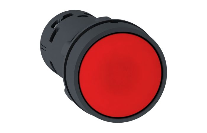 Przycisk z samopowrotem czerwony 1NC, Harmony XB7