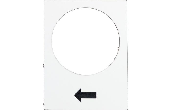 Tabliczka opisowa biała prostokątna 30x40mm podnoszenie wolno | ZB2BY4901 Schneider Electric