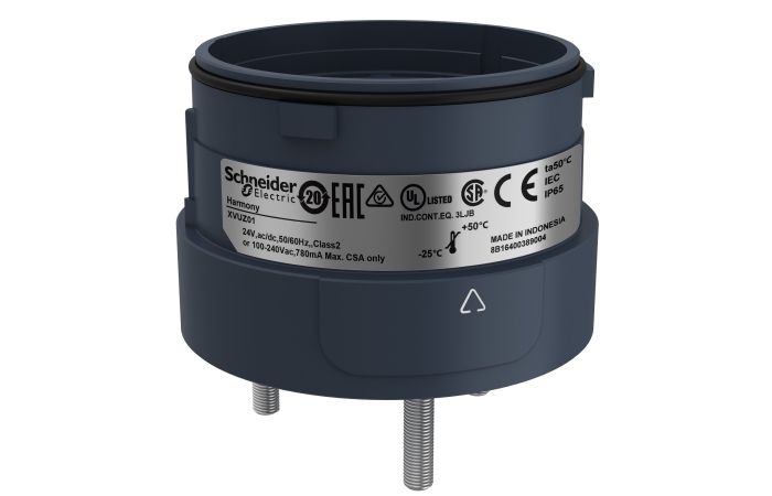 Zespół mocujący 3-piny montaż bezpośredni czarny | XVUZ01 Schneider Electric