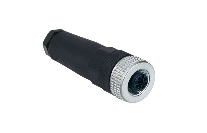 Złącze żeńskie M12 proste 5-pinowe dławica Pg7 metal | XZCC12FDM50B Telemecanique Sensors