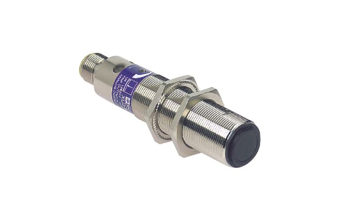 Czujnik fotoelektryczny M18 z wyjściem PNP 1NO, 12-24V DC, konektor M12 | XU2M18AP20D Telemecanique Sensors