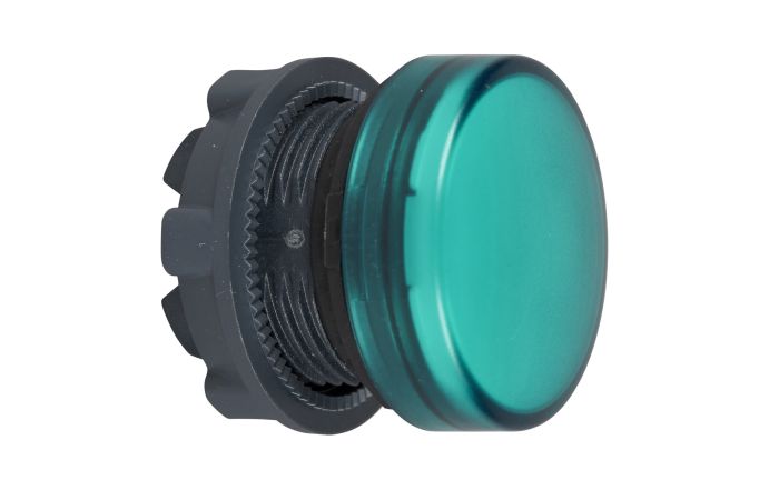 Główka lampki sygnalizacyjnej LED Fi-22mm, zielona, Harmony XB5 | ZB5AV033 Schneider Electric