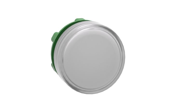 Główka lampki sygnalizacyjnej LED Fi-22mm, biała IP66, Harmony XB5 | ZB5AV013 Schneider Electric