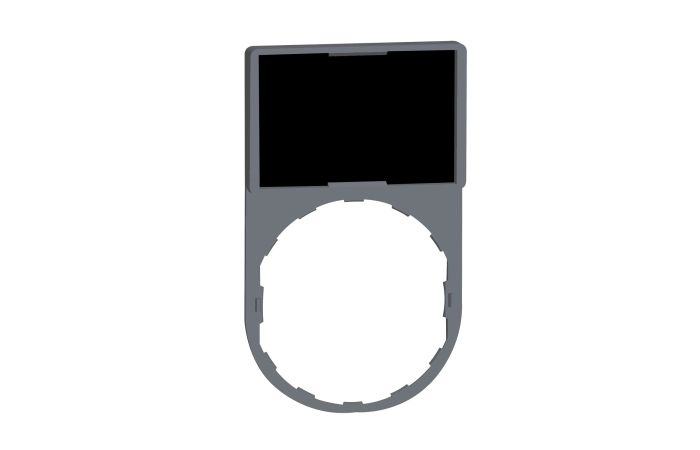 Ramka 30x50mm do mocowania etykiet czarny Fi-22mm prostokątny | ZBY6101 Schneider Electric